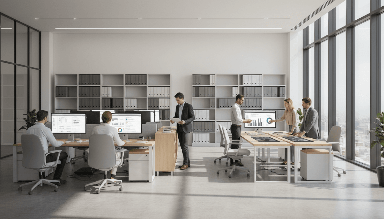 Business operations workspace